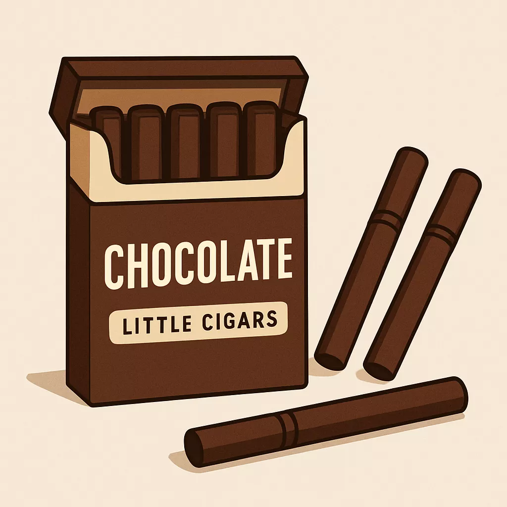 chocolate little cigars