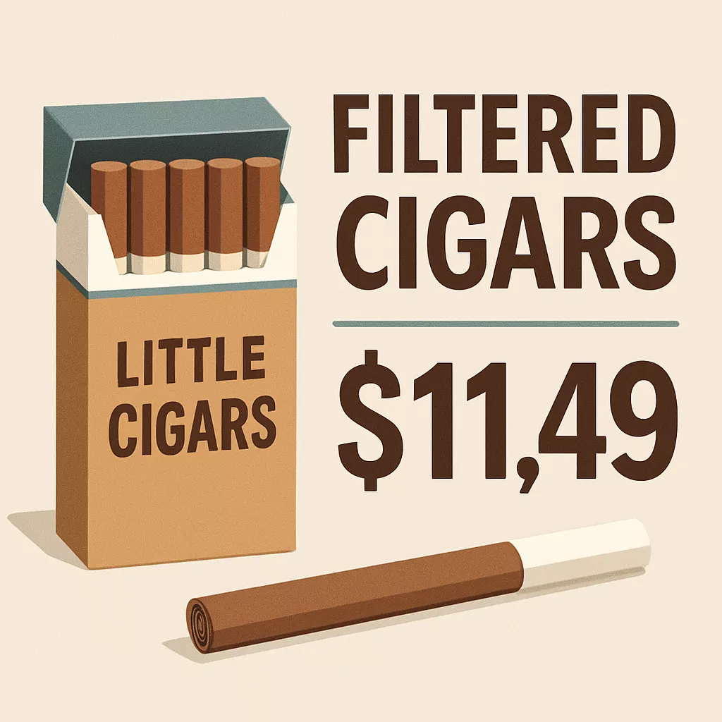 filtered cigars price