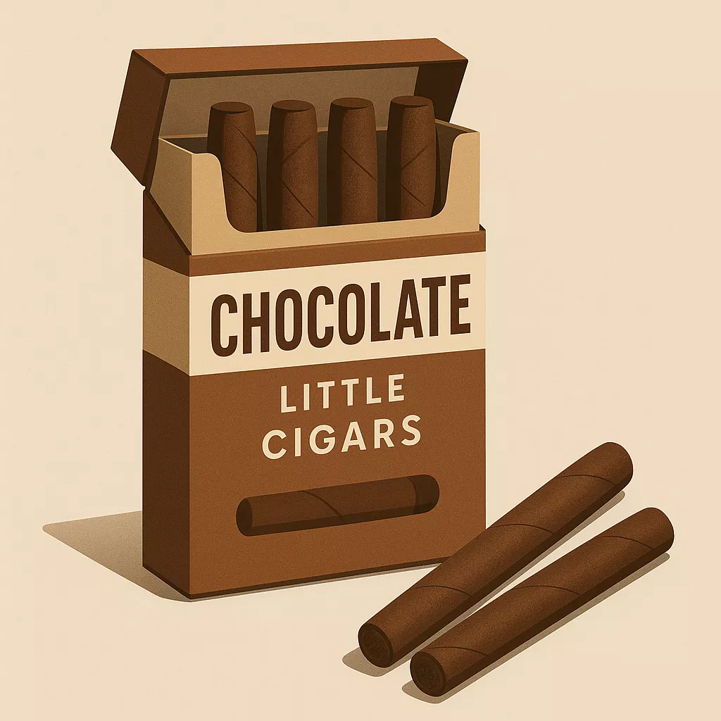 chocolate little cigars